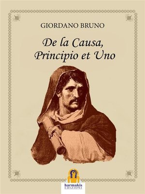 cover image of De la Causa, Principio et Uno